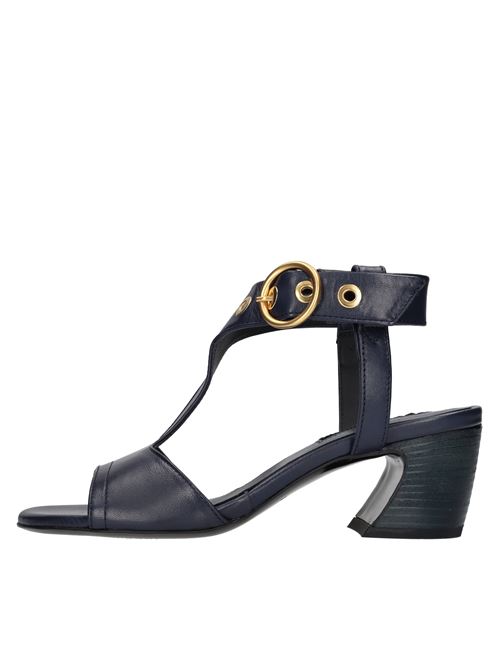 Sandali in pelle HUNDRED 100 | KIM-05 ROCKBLU